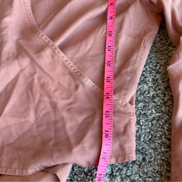 Marine Layer Tops Marine Layer Carmen Wrap Top - Picture 6 of 7